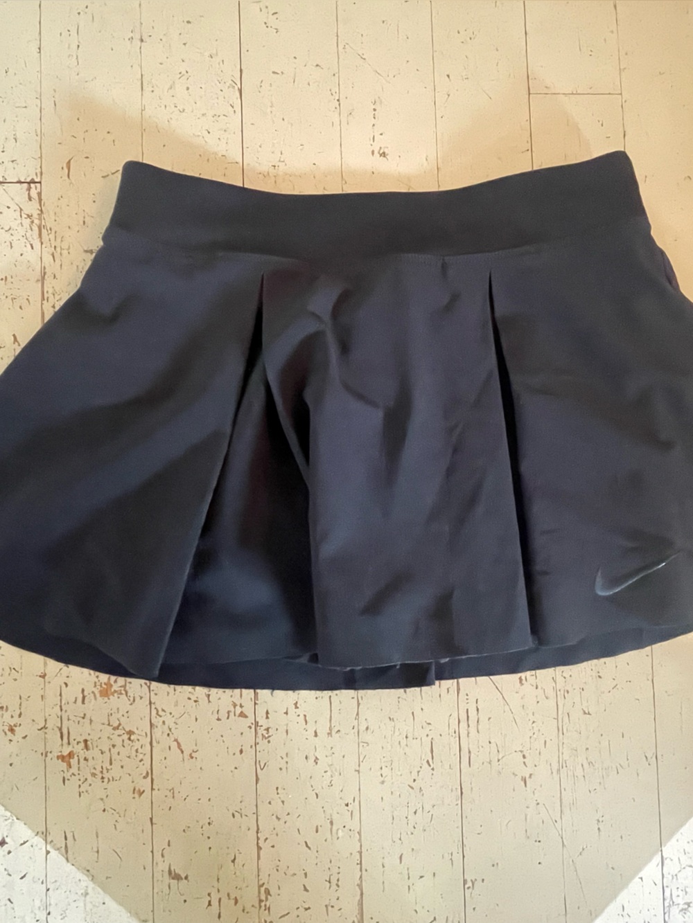 Nike Girl’s Black Pleated Tennis Skort